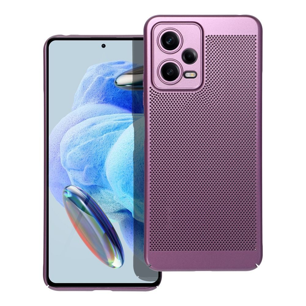 Breezy Case, Xiaomi Redmi Note 12 5G, Fialový