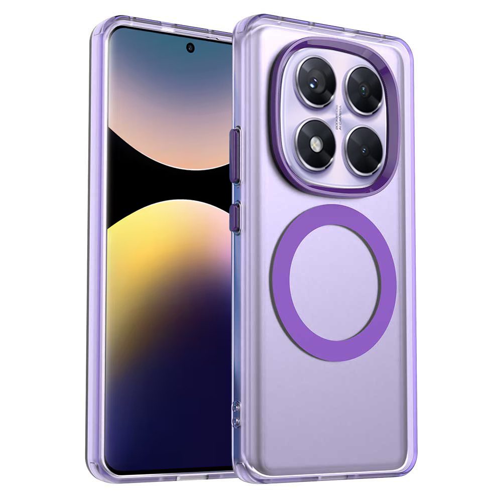 Techsuit CandyCase MagSafe, Xiaomi Redmi Note 14 Pro 5G / Poco X7, lila