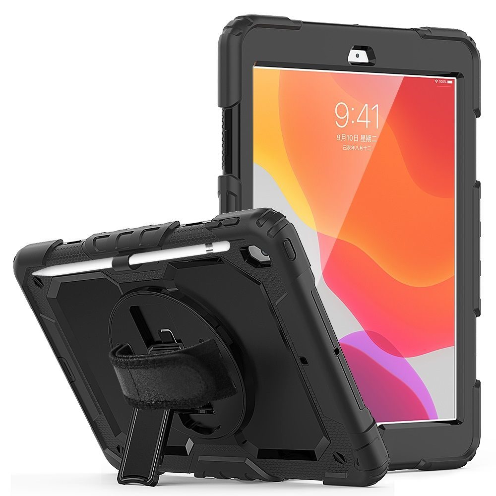 Tech-Protect Solid360 IPad 7/8/9 10.2 2019/2020, Fekete