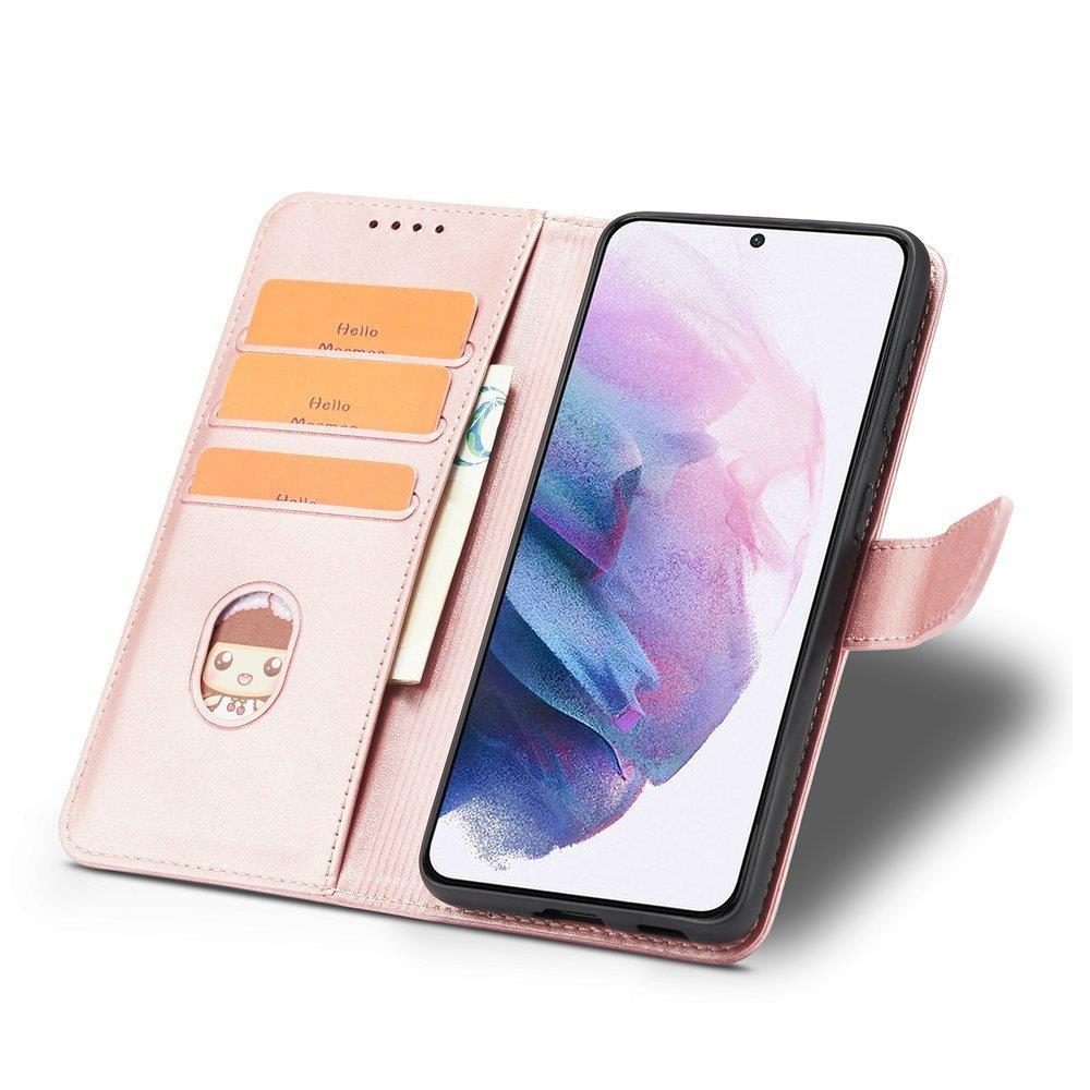 Magnet Case Samsung Galaxy S22 Ultra, Ružový