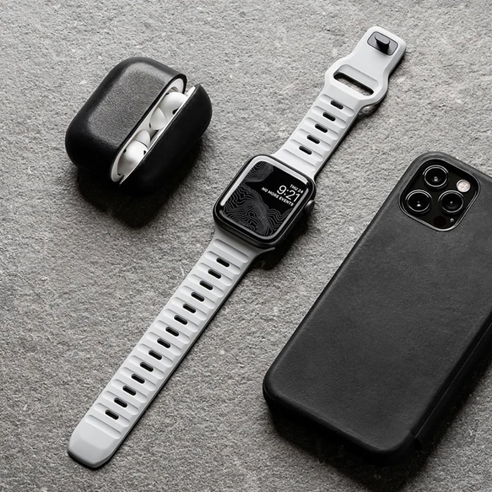 Tech-Protect IconBand Line Apple Watch 4 / 5 / 6 / 7 / 8 / 9 / SE / Ultra 1 / 2 (42 / 44 / 45 / 49 Mm), Limetkový