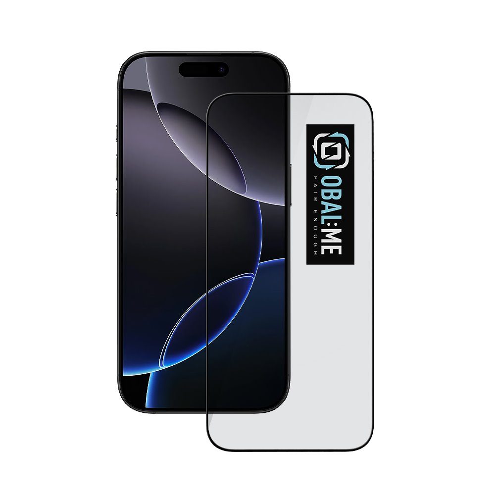 OBAL:ME 5D Edzett Üveg Apple iPhone 17 Pro Max-hoz, fekete
