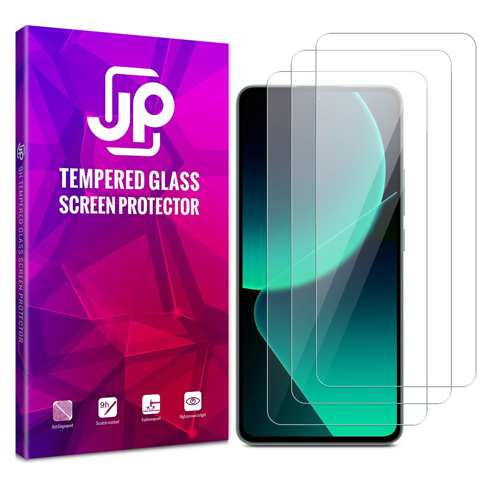 JP Hosszú Csomag Edzett üveg, 3 Szemüveg Telefonhoz, Xiaomi 13T