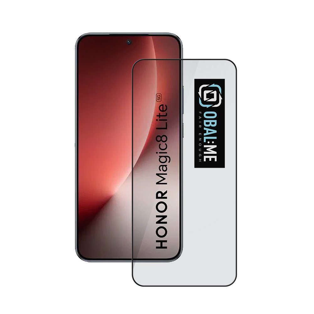 Levně OBAL:ME 5D Tvrzené Sklo pro Honor Magic8 Lite, černé