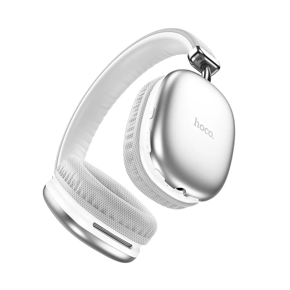 Hoco W35 Bluetooth Fejhallgató, Ezüst