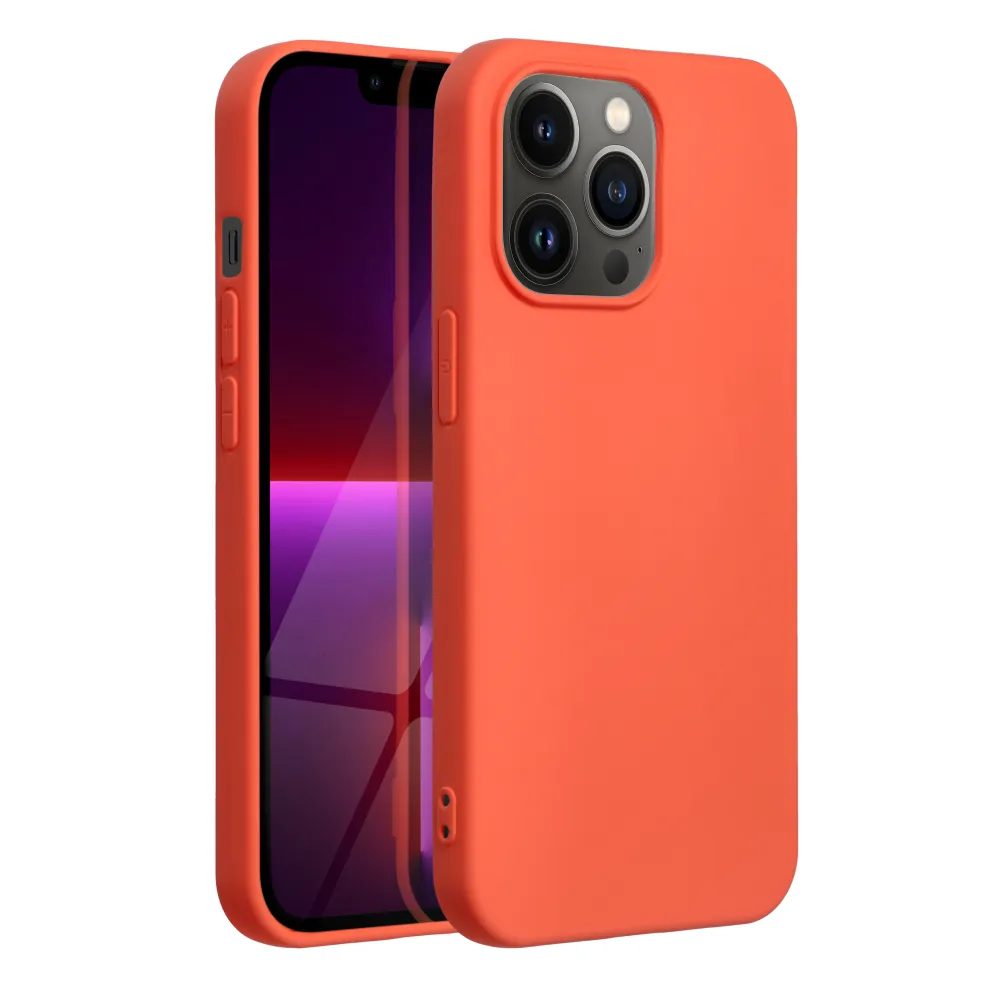 Forcell Silicone Lite, IPhone 14 Pro, červený