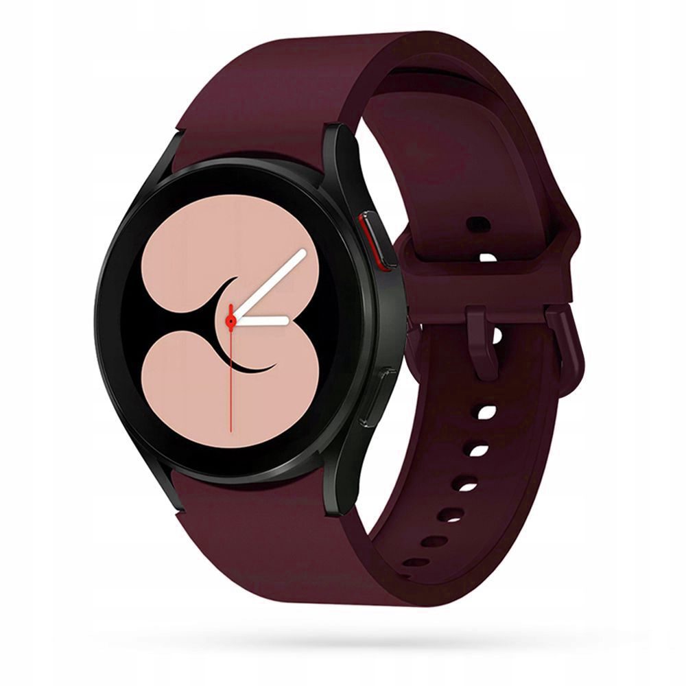 Tech-Protect IconBand Samsung Galaxy Watch 4 / 5 / 5 Pro / 6 (40/ 42 /44 /46 Mm), Tmavě červený