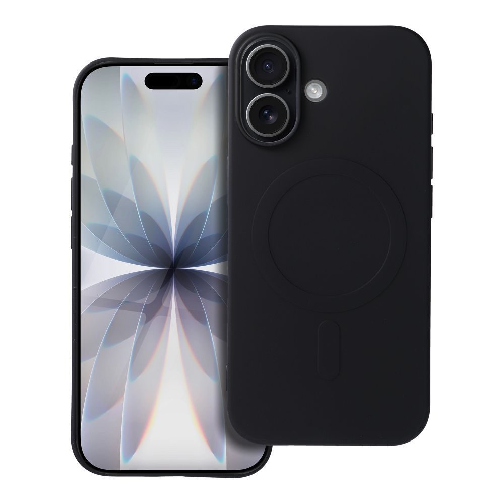 Levně Obal Silicone Mag Cover, iPhone 17, černý
