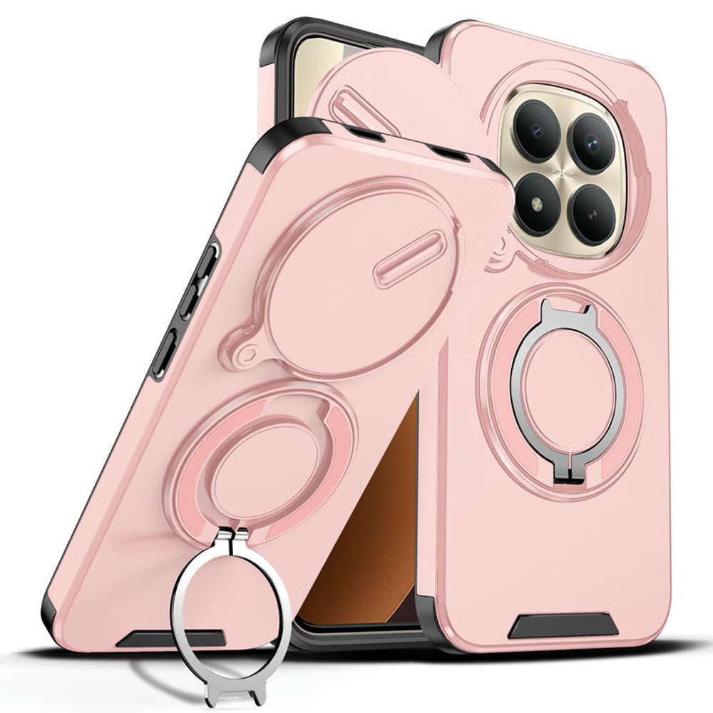 Levně Camslide Stand obal, Xiaomi Redmi Note 15 Pro Plus 5G, růžový