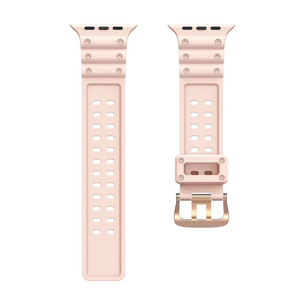 Strap Triple řemínek Pro Hodinky Apple Watch SE / 8 / 7 / 6 / 5 / 4 / 3 / 2 / 1 (41/40/38mm), Růžový