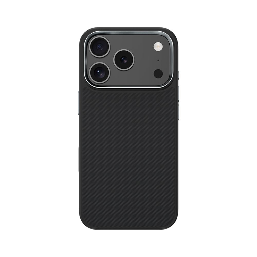 Benks Magnetic Armor Pro Kevlar obal Metal Frame, iPhone 17 Pro Max, čierny