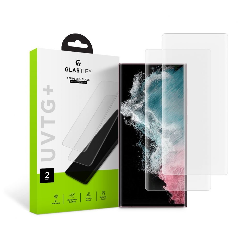 GlasTIFY UVTG+, 2 Ochelari Securi Pentru Samsung Galaxy S22 Ultra