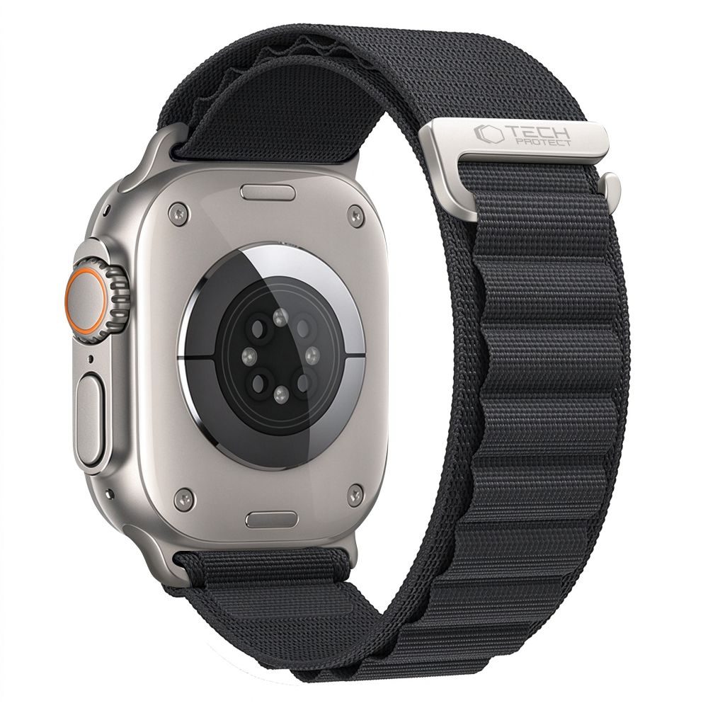 Tech-Protect Nylon Pro Apple Watch 8 / 9 / 10 / 11 / 12 / SE / Ultra (44 / 45 / 46 / 49 mm, crni