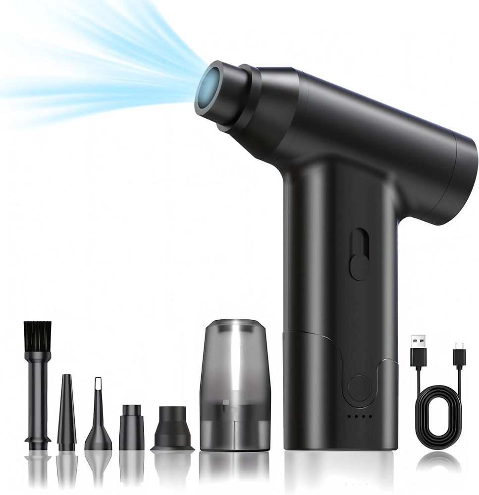 Levně Air Duster Pro výkonný elektrický fukar s nástavci