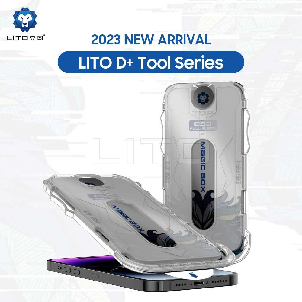Lito Magic Glass Box D+ Tools, Tvrdené sklo, iPhone 13 / 13 Pro / 14 / 16e / 17e, Privacy