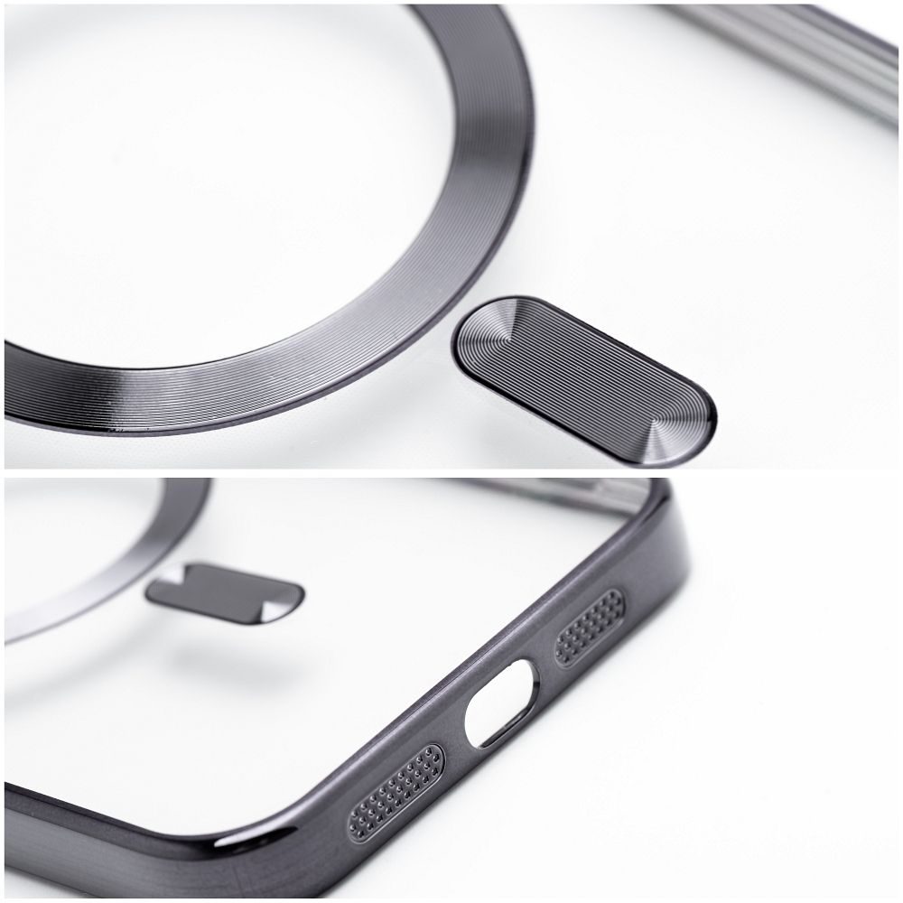 Electro Mag Cover s MagSafe, iPhone 17 Pro Max, čierne