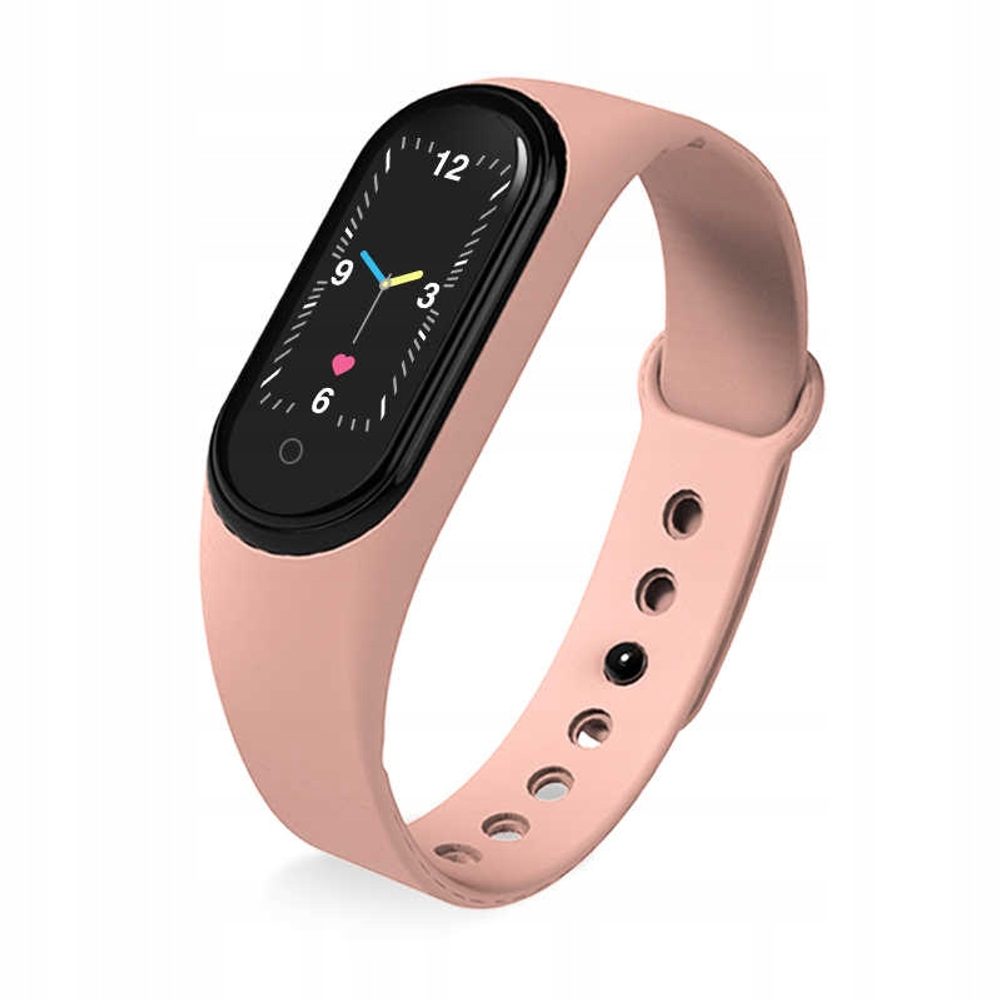 Smart Band M5, růžový