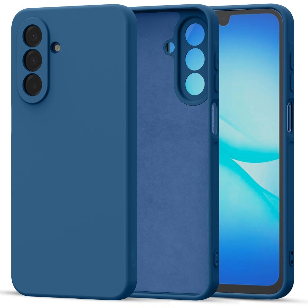 Husă Tech-Protect Icon, Samsung Galaxy A17 4G / 5G, albastru închis