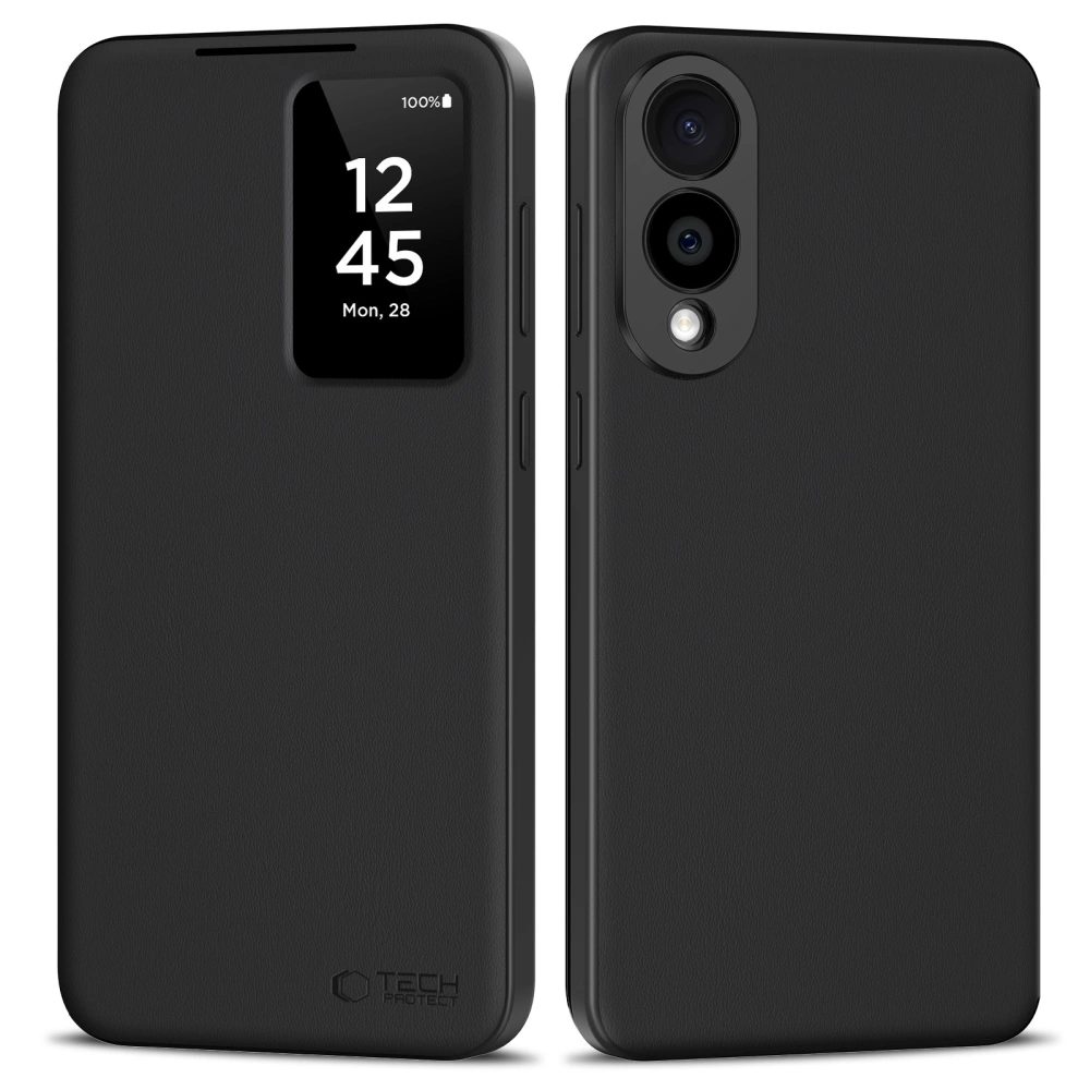 Tech-Protect Smart Wallet, Samsung Galaxy S25 Edge, černá