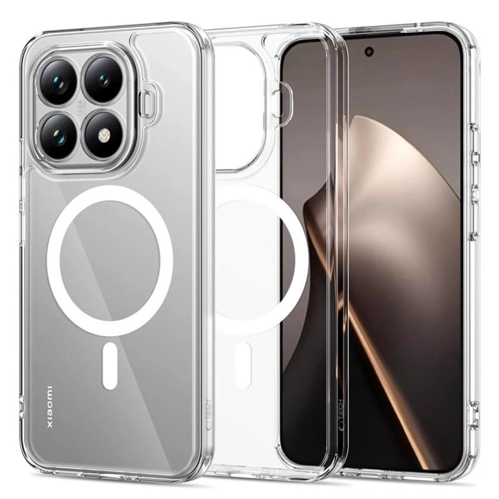 Levně Tech-Protect Flexair Hybrid s MagSafe, Xiaomi 15T Pro, průhledný