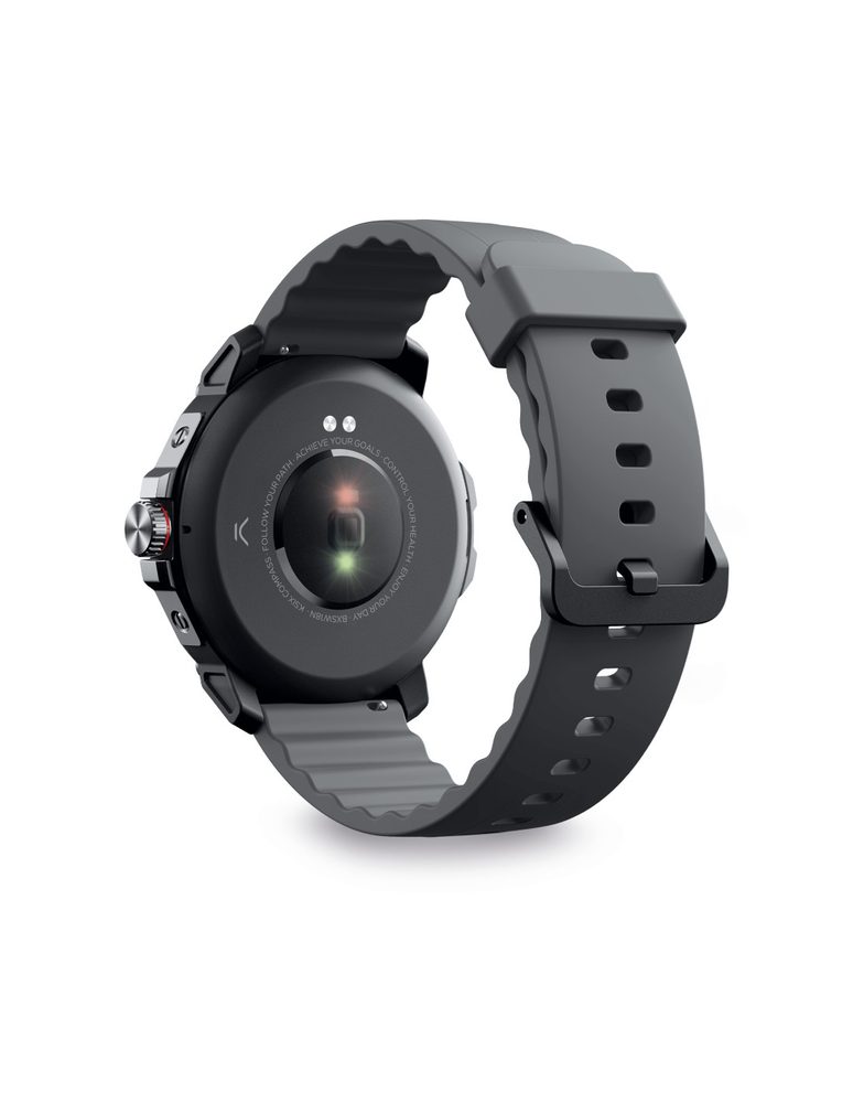 Ksix Compass Smartwatch GPS, čierne