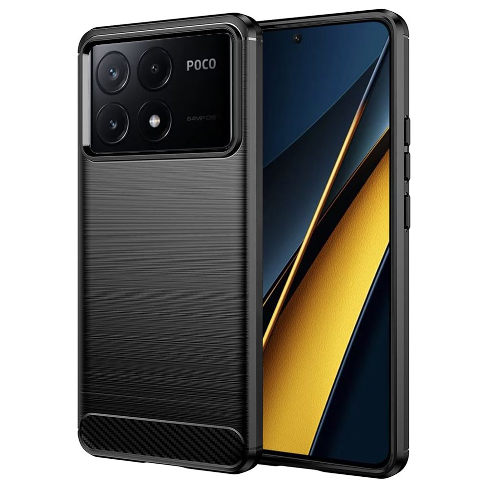 Levně Carbon obal, Xiaomi Poco X6 Pro