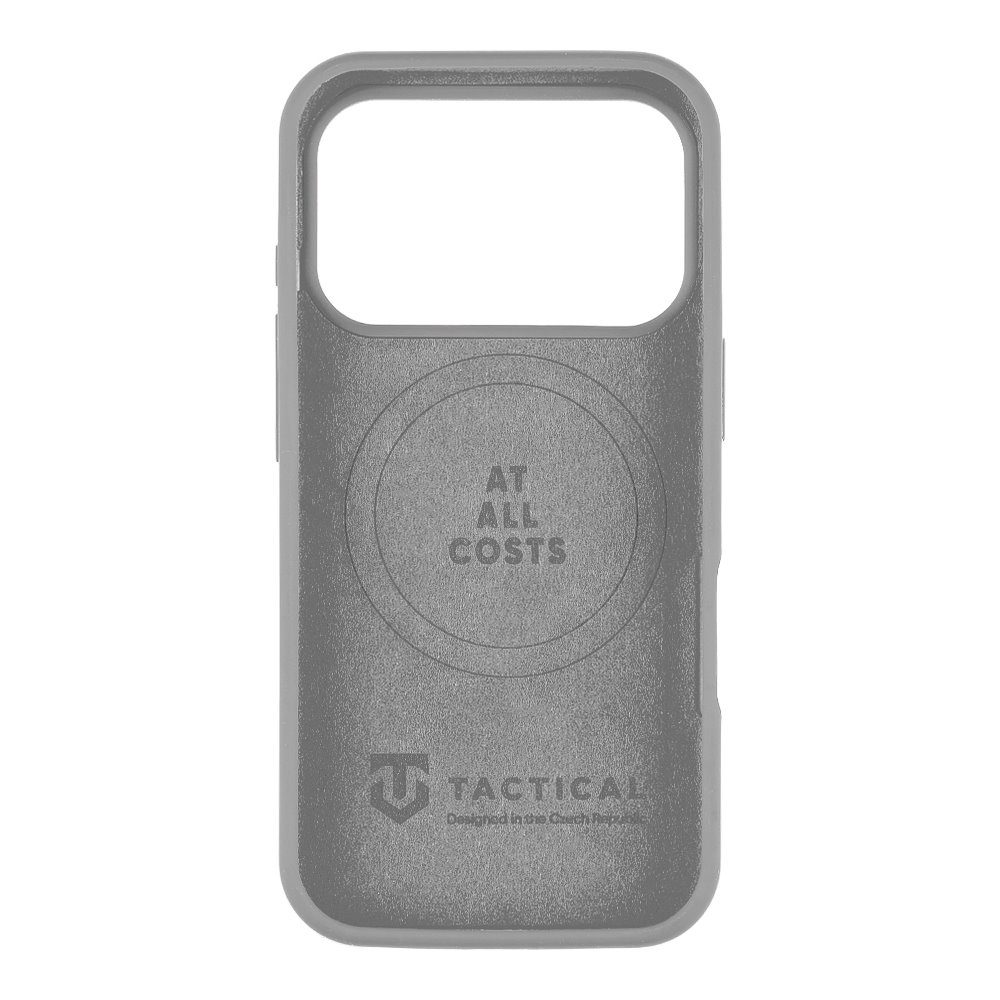 Tactical MagForce Velvet Smoothie kryt, iPhone 17 Pro, sivý