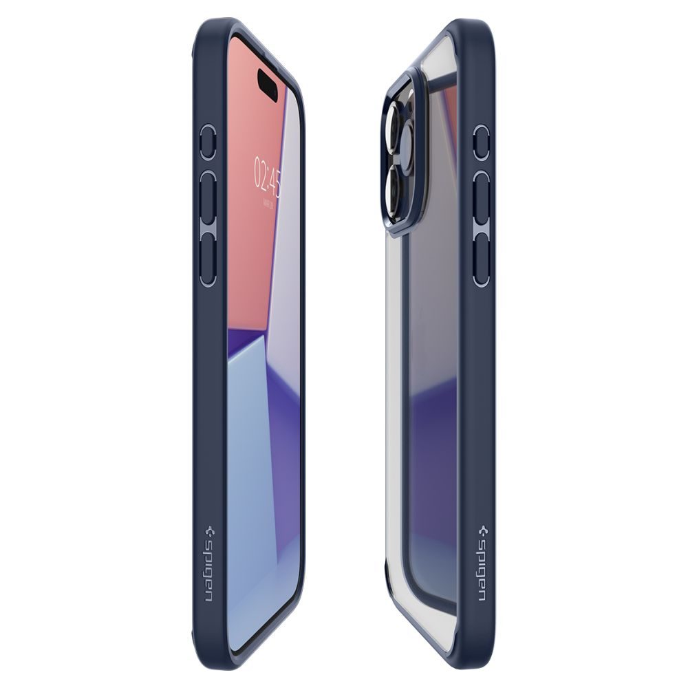 Spigen Ultra Hibrid Mobil Tok, IPhone 15 Pro, Kék