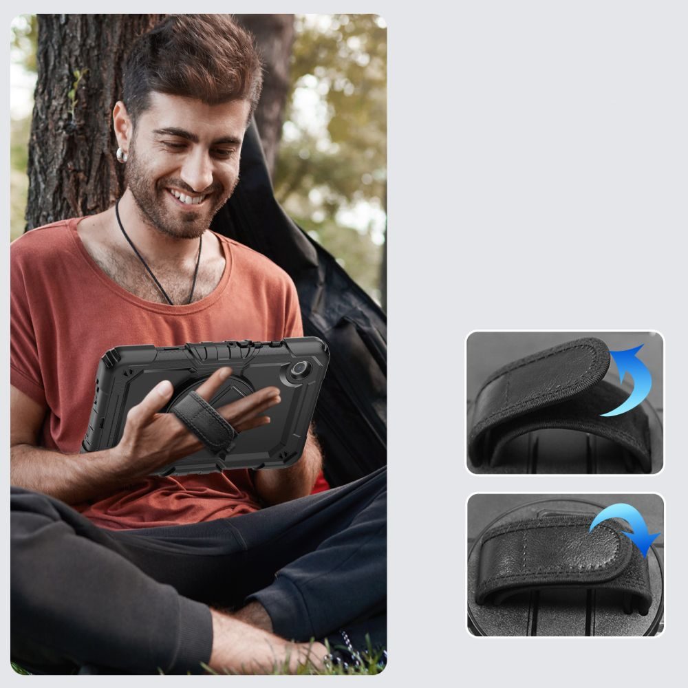 Tech-Protect Solid360 Samsung Galaxy Tab A9+ Plus 11.0 X210 / X215 / X216, čierny