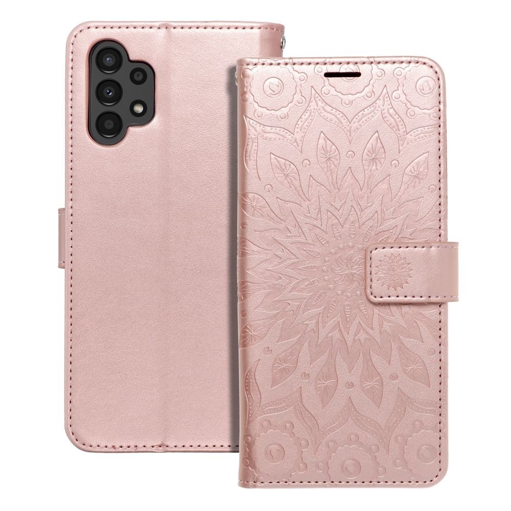 Mezzo pouzdro, Samsung Galaxy A13 4G, vzor 2, rosegold