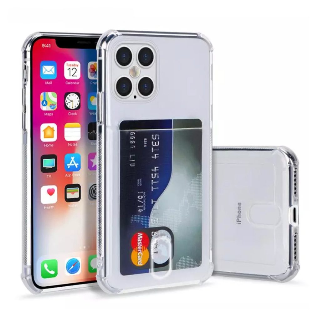 Průhledný Obal S Kapsou IPhone 12 Pro MAX