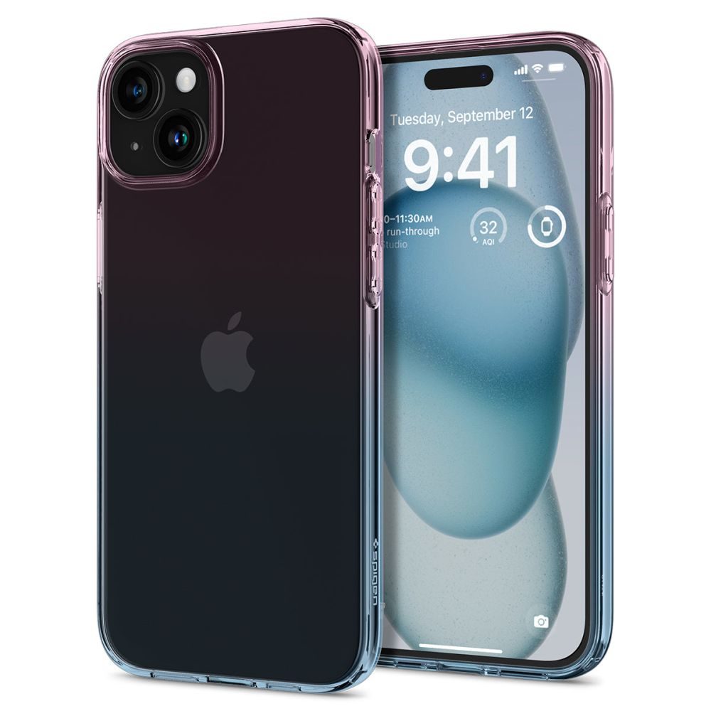 Spigen Liquid Crystal Kryt Na Mobil, IPhone 15, Ružový
