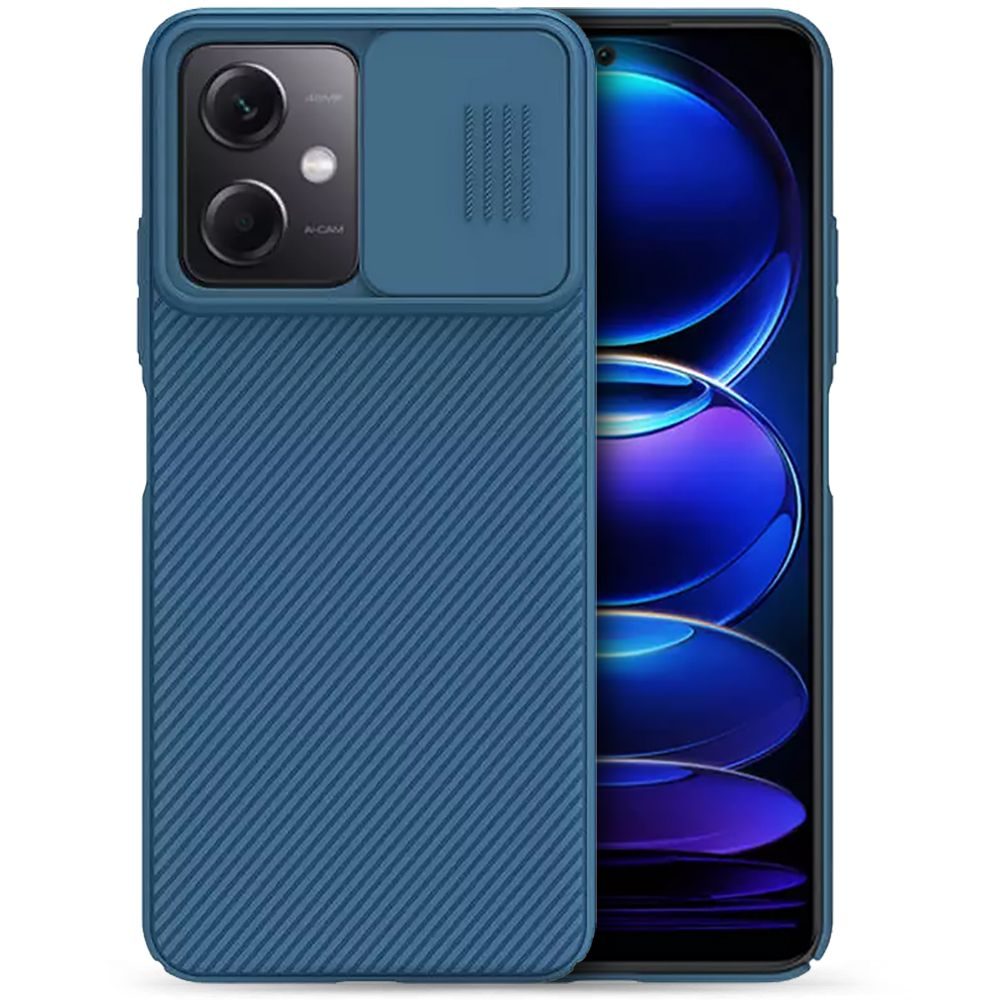 Nillkin Camshield, Xiaomi Redmi Note 12 5G / Poco X5 5G, Modrý