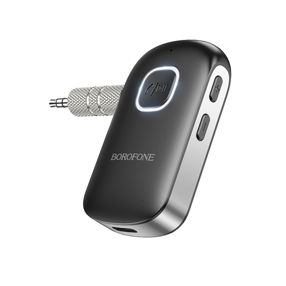 Borofone FM Vysíláč BC42, MP3, Bluetooth, MicroSD, Výstup Jack 3,5 Mm, černý