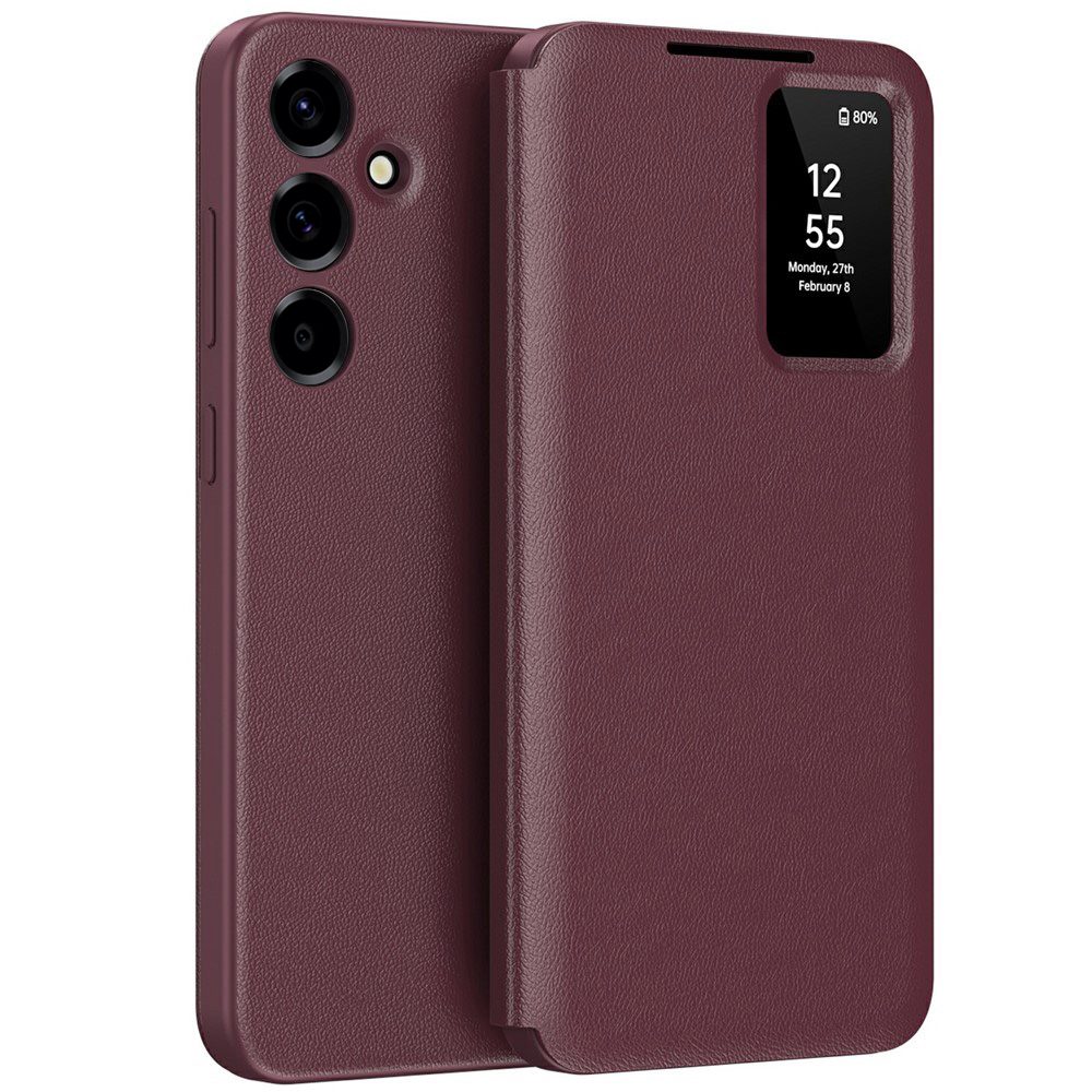 Levně Techsuit SmartView, Samsung Galaxy A37 5G, vínové