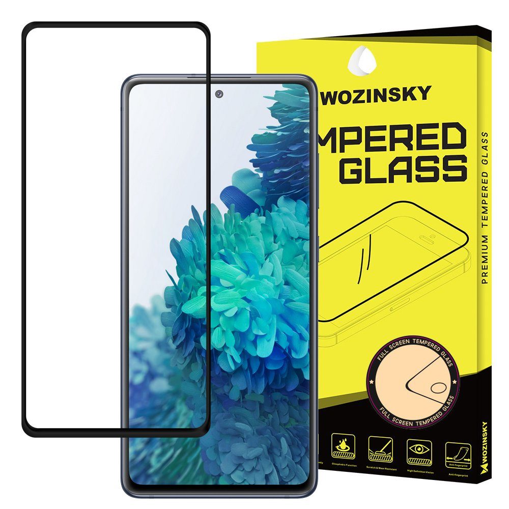 5D Zaščitno Kaljeno Steklo Za Samsung Galaxy S20 FE, črno