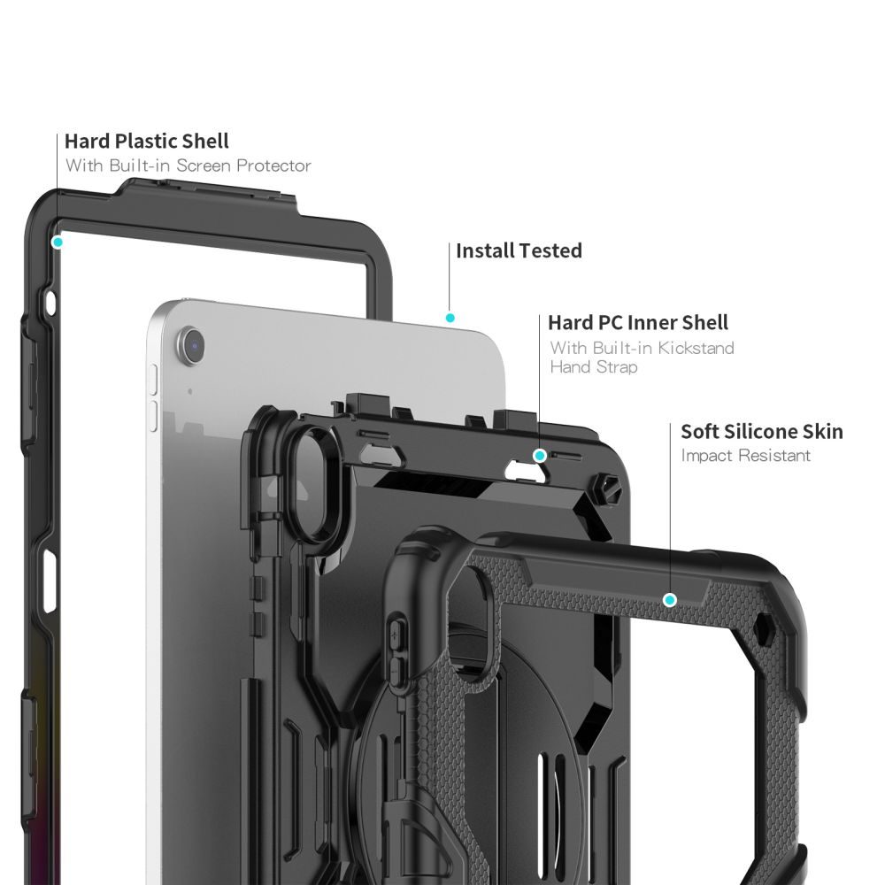 Tech-Protect Solid360 IPad 10.9 2022, Neagră