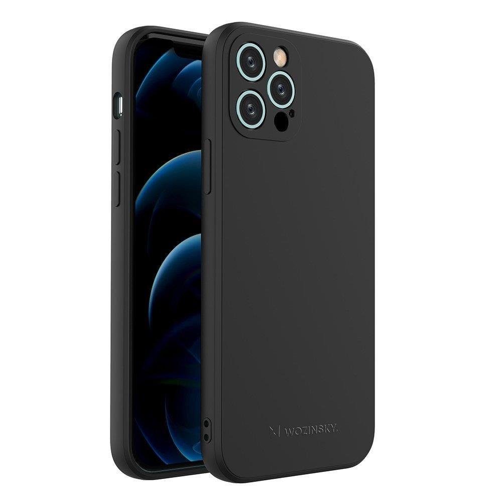 Wozinsky Color Case Tok, IPhone 13 Pro Max, Fekete