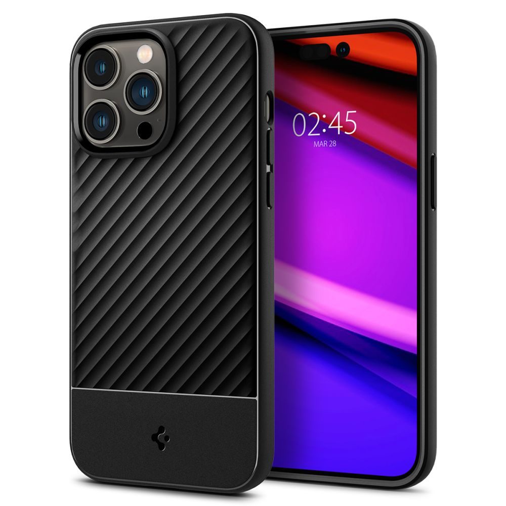 Spigen Core Armor, IPhone 14 Pro Max, Fekete