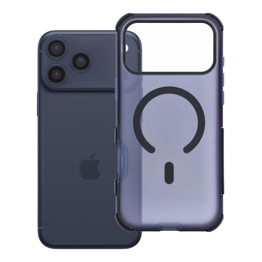 Forcell F-Protect BumperX MagSafe, iPhone 17 Pro Max / 18 Pro Max, albastru închis