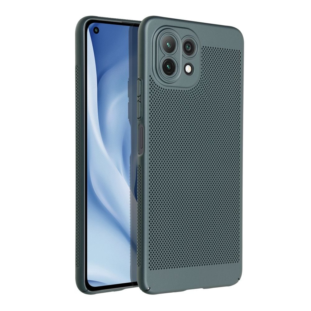 Breezy Case, Xiaomi Mi 11 Lite 5G / Mi 11 Lite LTE ( 4G ) / Mi 11 Lite NE, Zelený