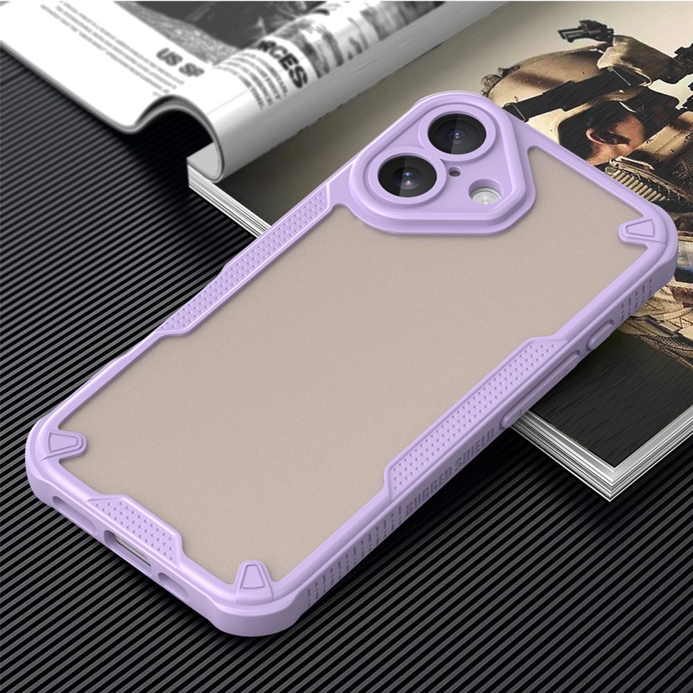 ArmorShield Hybrid Kryt, iPhone 16, fialový