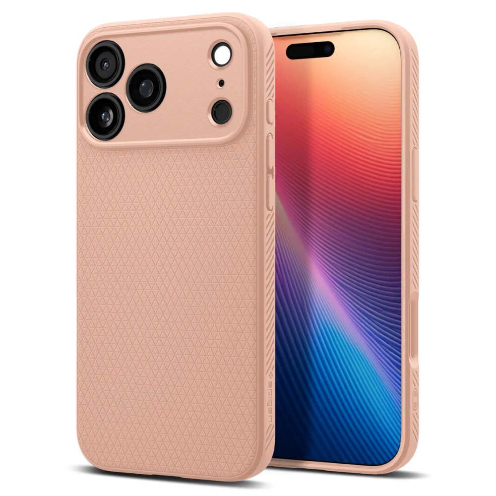 Spigen Liquid Air, iPhone 17 Pro Max, rose titanium