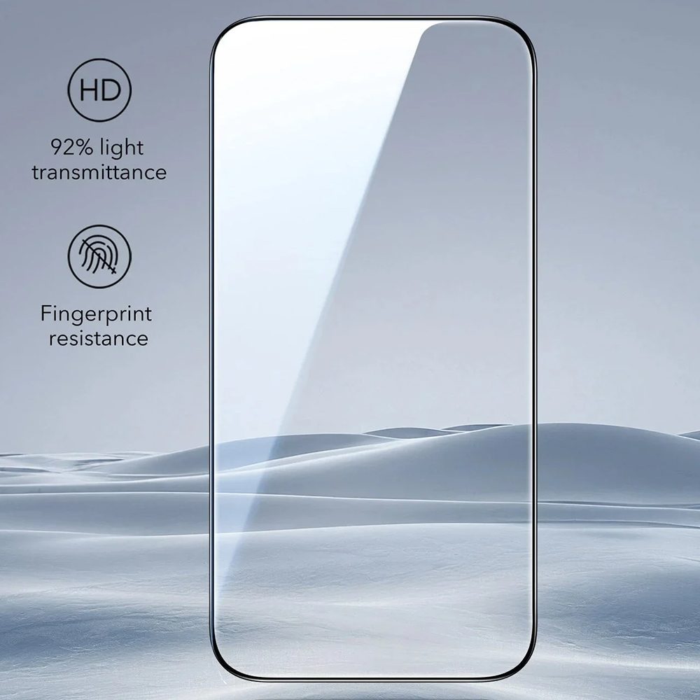 ESR Tvrdené sklo UltraFit, iPhone 17 Pro Max, 3 kusy