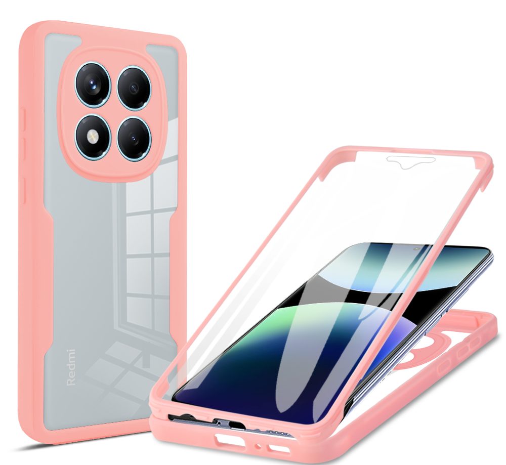 JP Defense színes tok, Xiaomi Redmi Note 14 Pro Plus 5G, rózsaszín