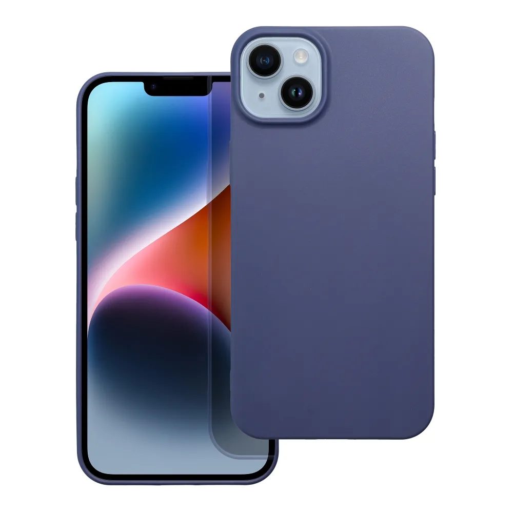 Levně Matt obal, iPhone 16 Plus, modrý