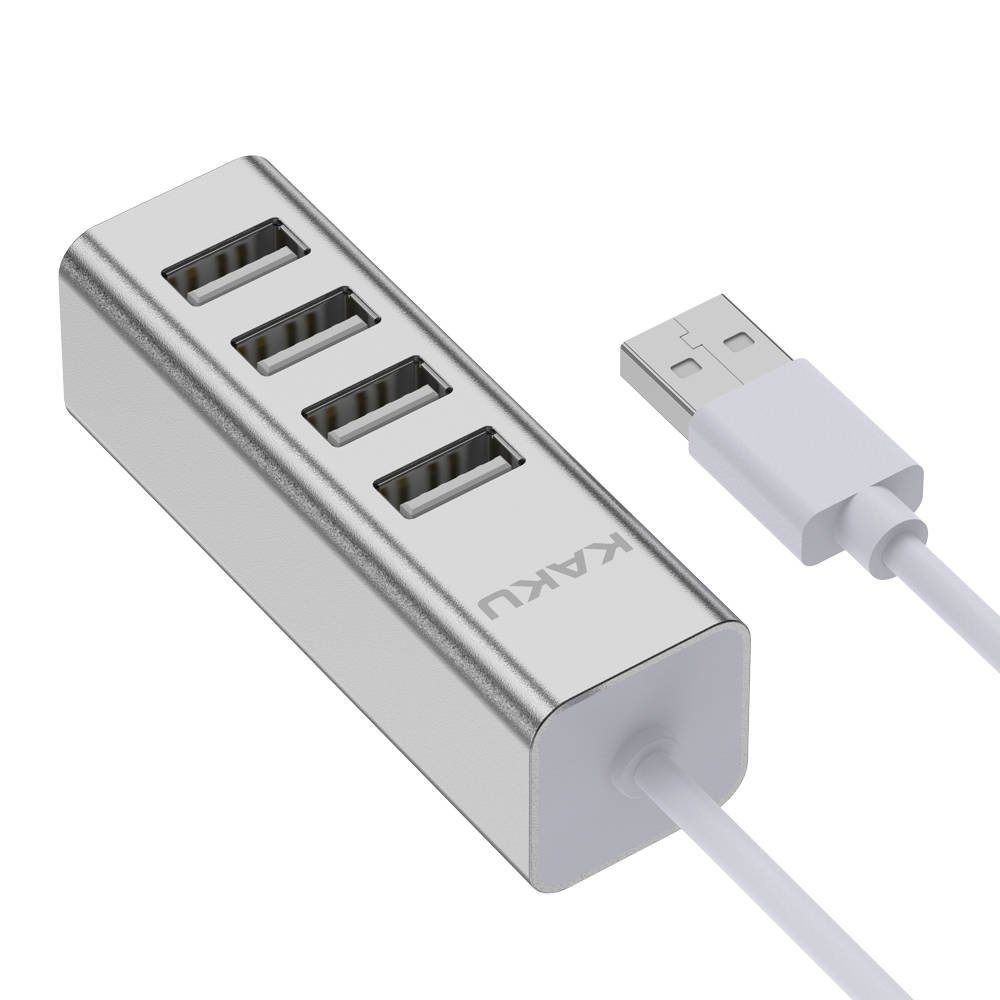 Kaku HUB Splitter - 4x USB Adaptor, Argintiu (KSC-383)