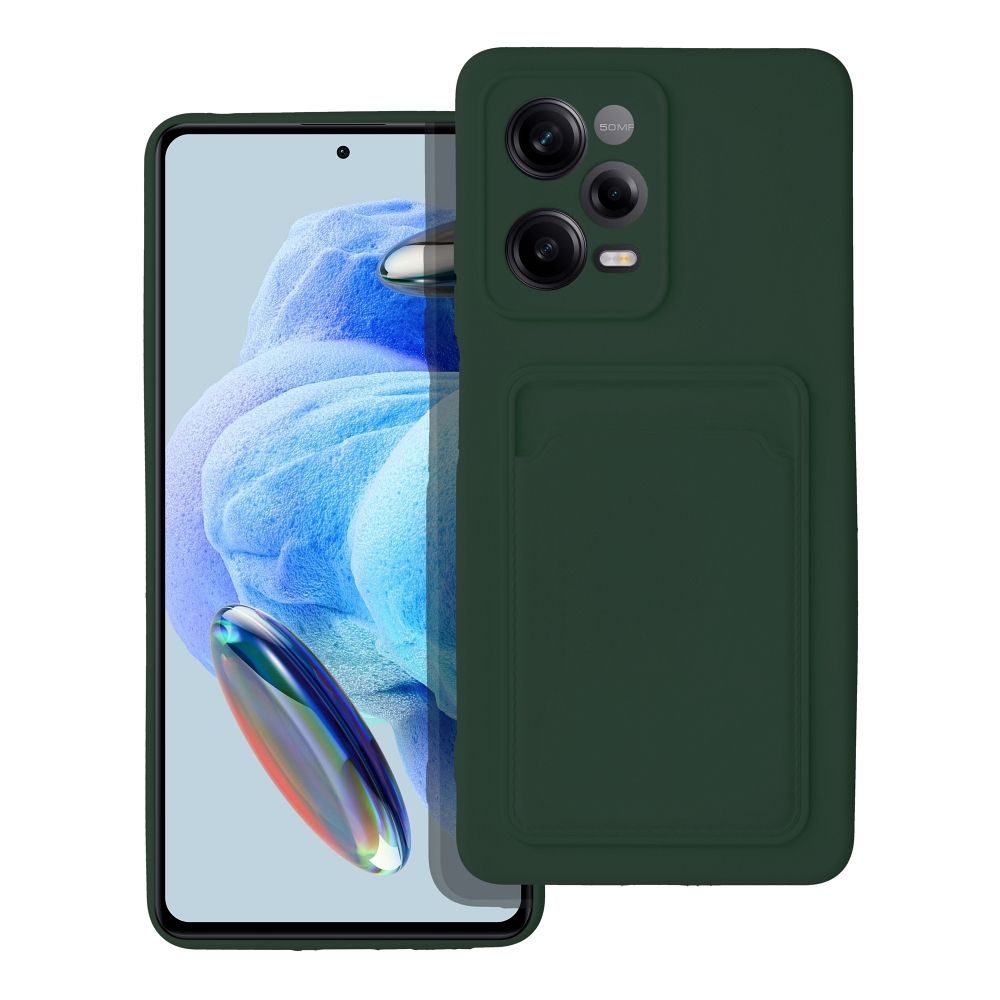 Husă Card Case, Xiaomi Redmi Note 12 Pro 5G, Verde