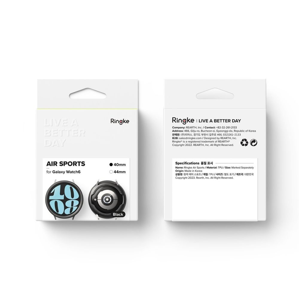 Ringke Air Púzdro, Apple Watch 6 (40 Mm), čierne