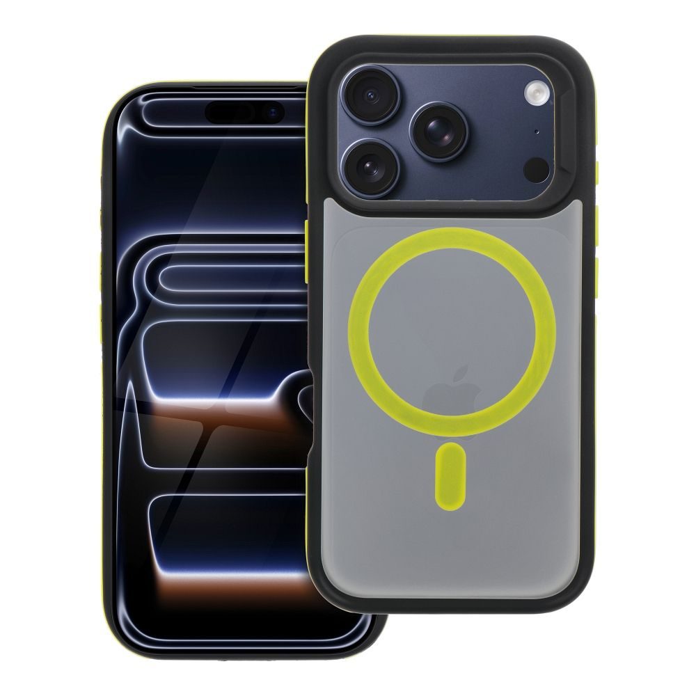Levně NEO obal s MagSafe, iPhone 17 Pro, žlutý